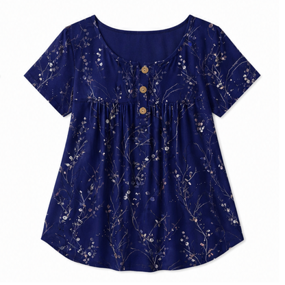 Flowy Floral Tunic for Everyday — View 15 | Clova