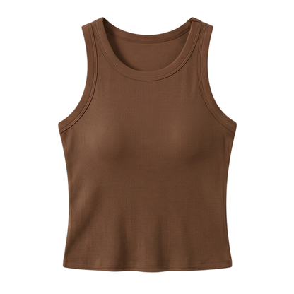Built-In Bra Tank for Effortless Daily Wear — View 19 | Clova