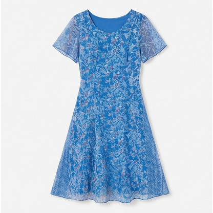Flutter-Sleeve Midi Dress for Easy Summer Elegance — View 12 | Clova