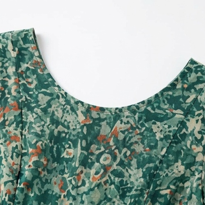 Flutter-Sleeve Midi Dress for Easy Summer Elegance — View 7 | Clova