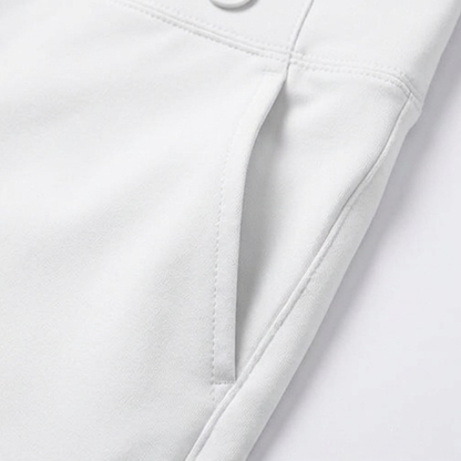 High-Waist Stretch Capri Pants — View 13 | Clova