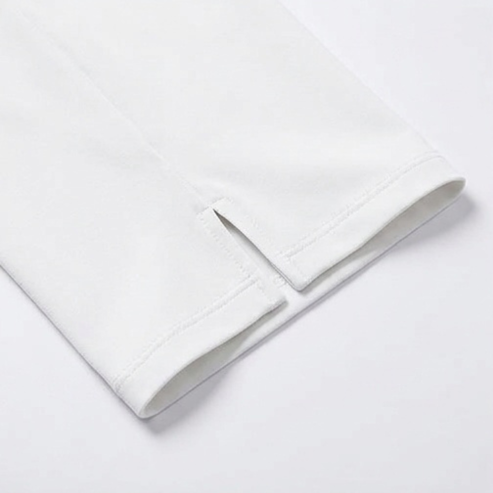 High-Waist Stretch Capri Pants — View 14 | Clova