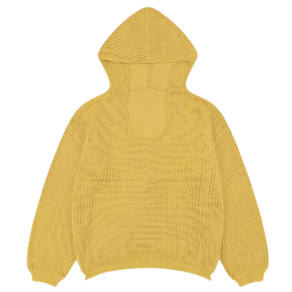 Knit Hooded Pullover for Easy Layering — View 11 | Clova