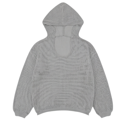 Knit Hooded Pullover for Easy Layering — View 12 | Clova