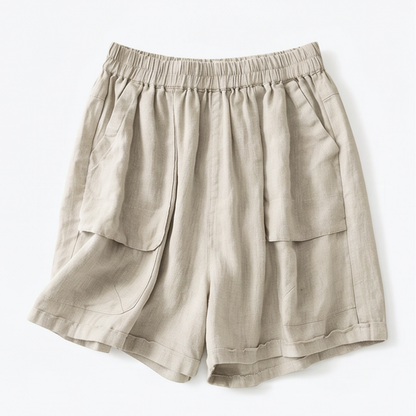 Loose Shorts with Deep Pockets — View 9 | Clova