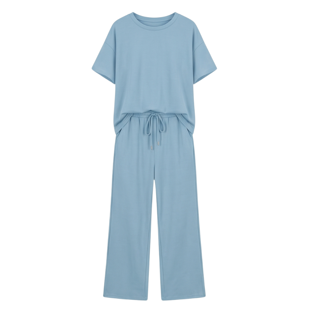 Soft Two-Piece Lounge Set — View 20 | Clova