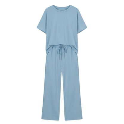 Soft Two-Piece Lounge Set — View 20 | Clova