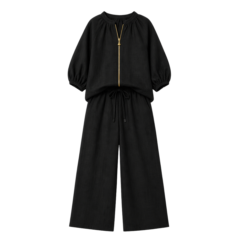 2-Piece Set with Gold Zip — View 16 | Clova