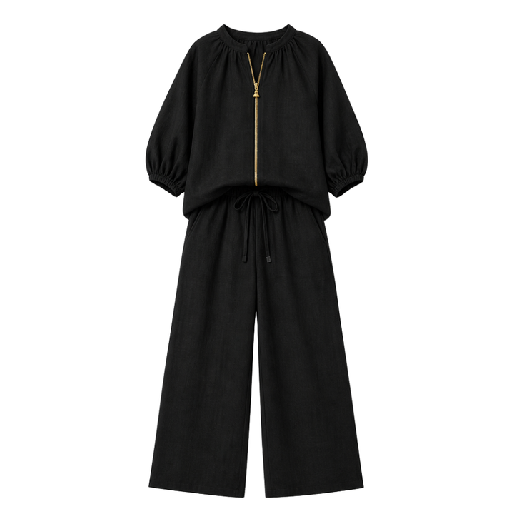 2-Piece Set with Gold Zip — View 16 | Clova