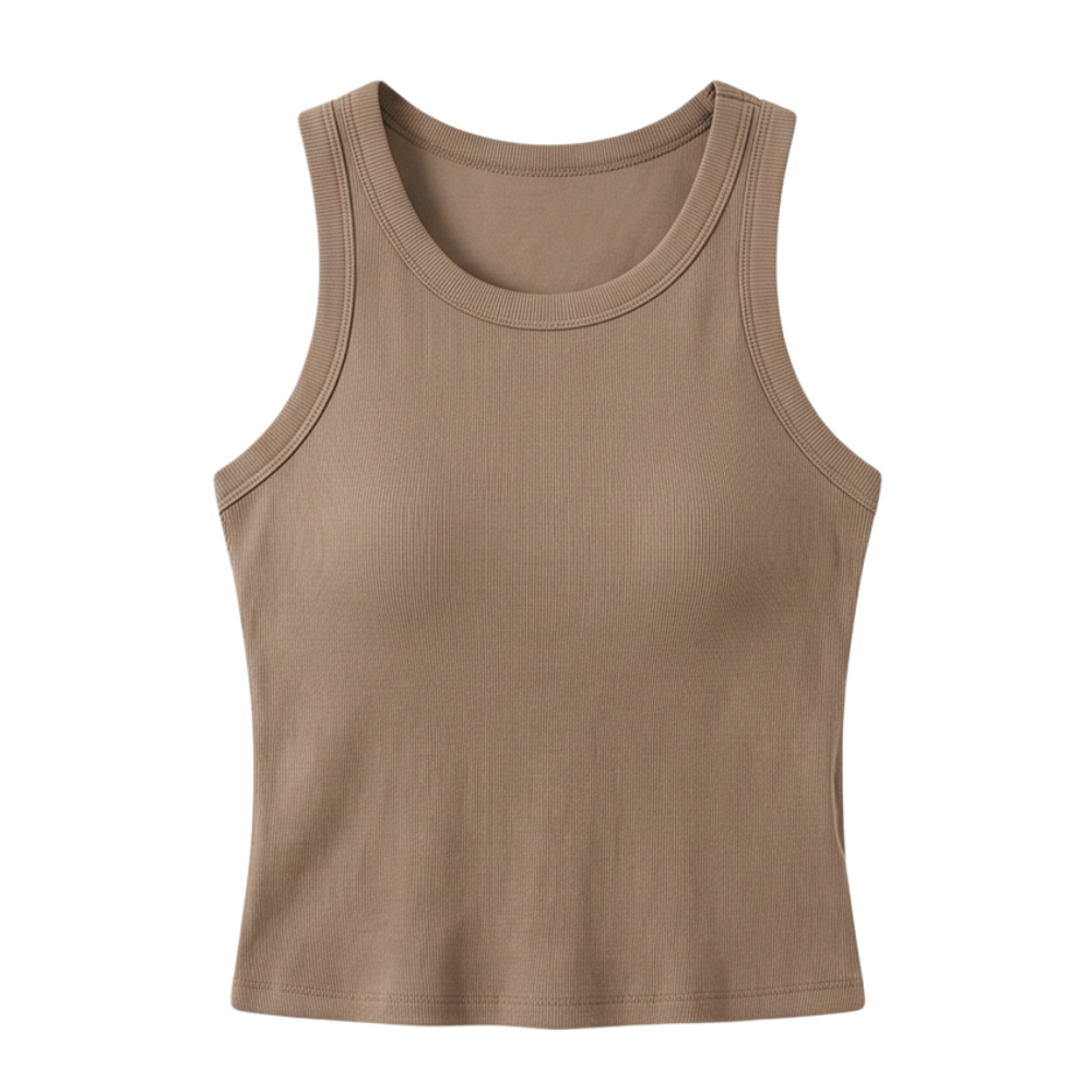 Built-In Bra Tank for Effortless Daily Wear — View 17 | Clova