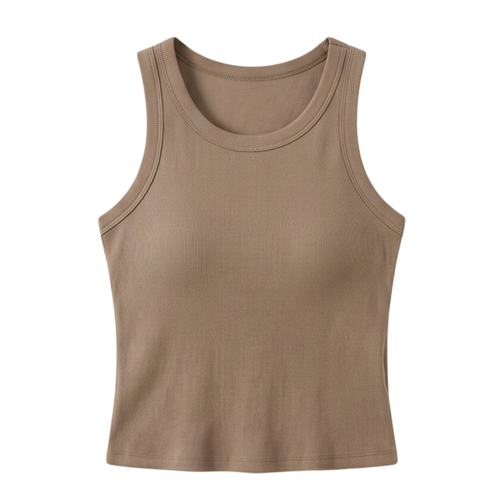 Built-In Bra Tank for Effortless Daily Wear — View 17 | Clova