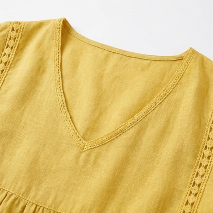 Relaxed Midi Dress with Pockets — View 7 | Clova