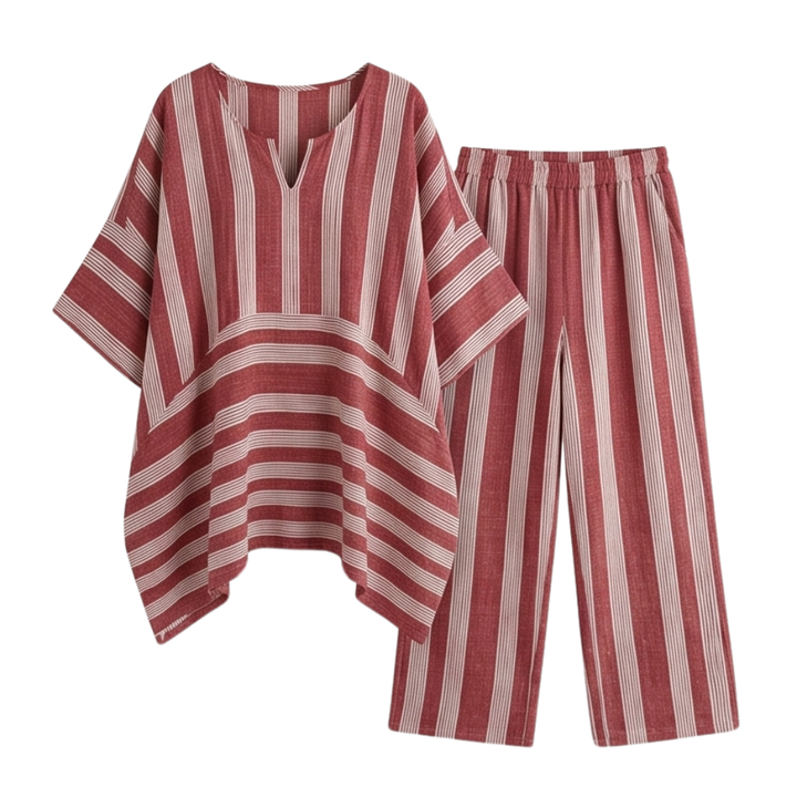 Boho Tunic &amp; Wide-Leg Set — View 12 | Clova