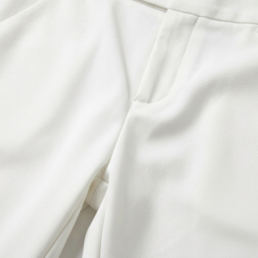 Elongating Wide-Leg Flare Pants — View 13 | Clova