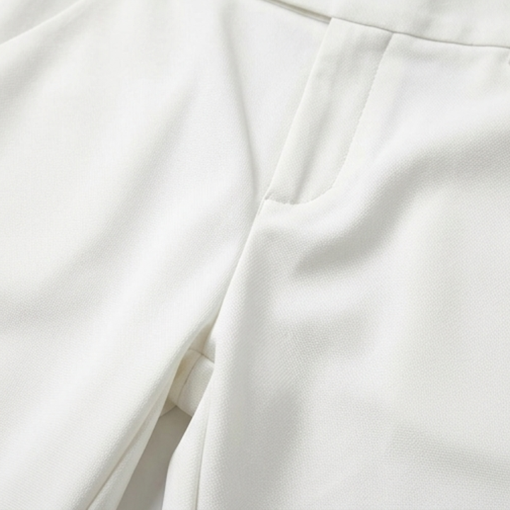 Elongating Wide-Leg Flare Pants — View 13 | Clova