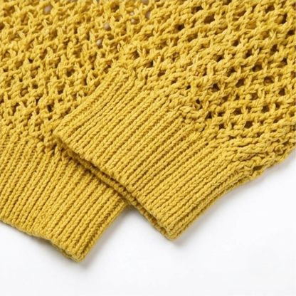 Knit Hooded Pullover for Easy Layering — View 10 | Clova