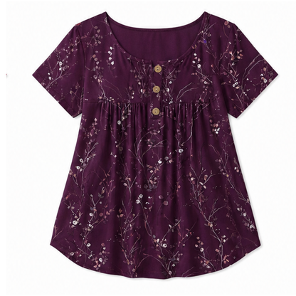 Flowy Floral Tunic for Everyday — View 17 | Clova