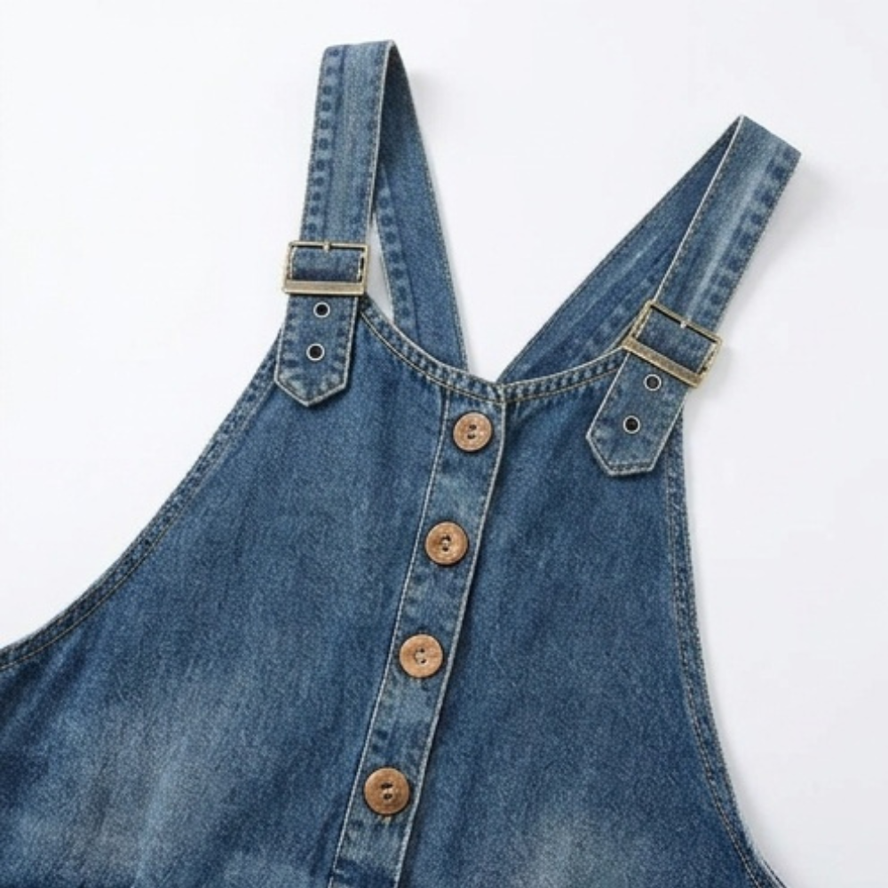 Relaxed Overalls with Pockets — View 7 | Clova