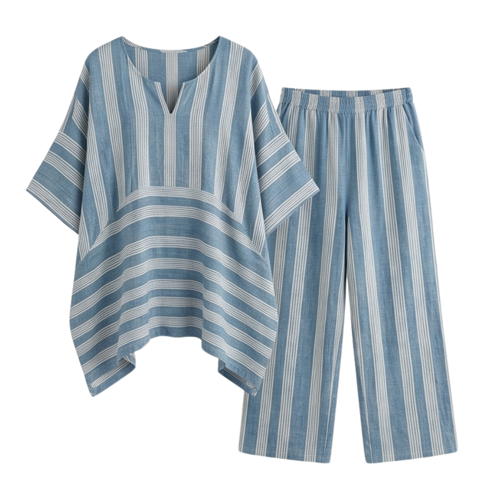 Boho Tunic & Wide-Leg Set — View 14 | Clova