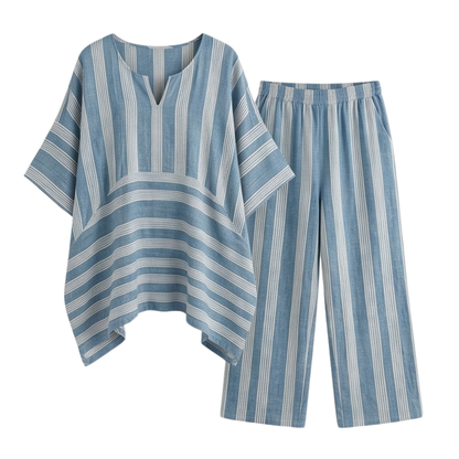 Boho Tunic & Wide-Leg Set — View 14 | Clova