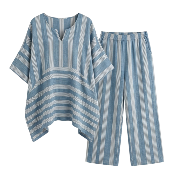 Boho Tunic &amp; Wide-Leg Set — View 14 | Clova