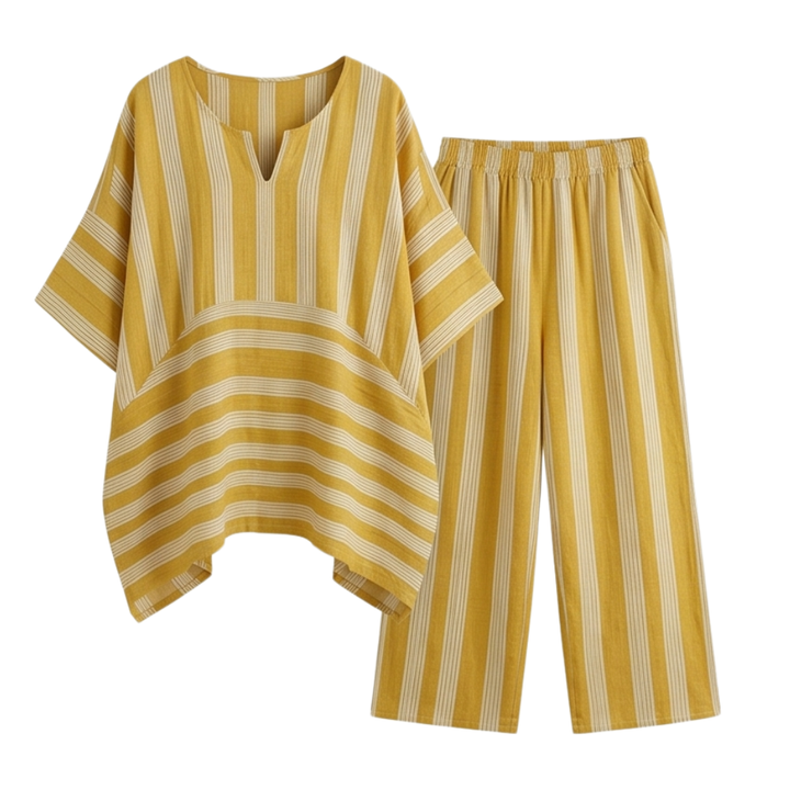 Boho Tunic &amp; Wide-Leg Set — View 15 | Clova