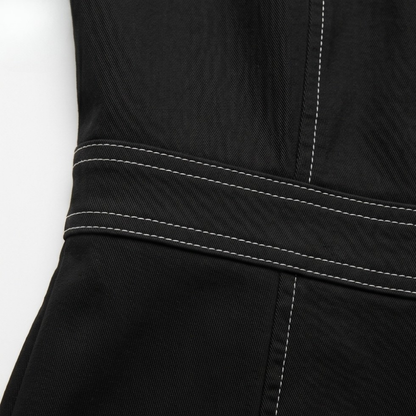 Sculpted Halter Jumpsuit — View 13 | Clova