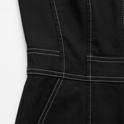 Sculpted Halter Jumpsuit — View 15 | Clova