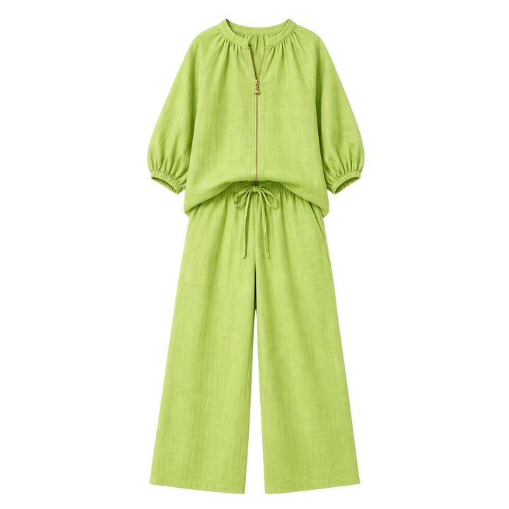 2-Piece Set with Gold Zip — View 19 | Clova