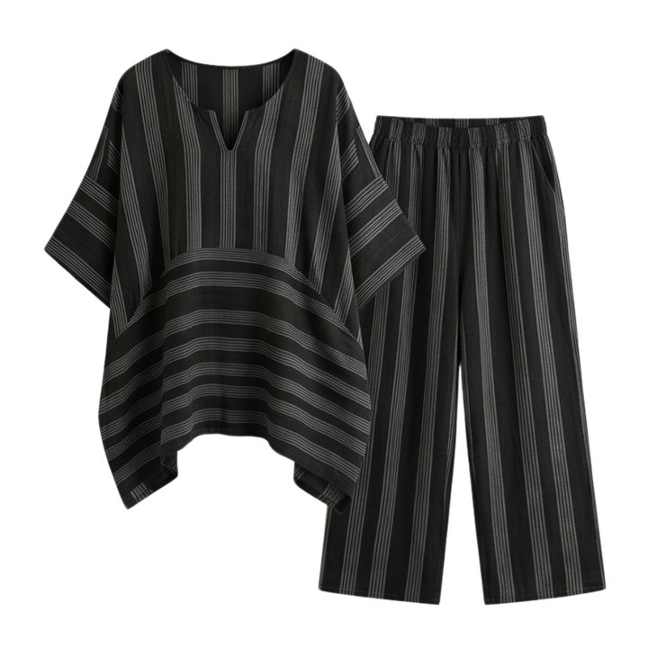 Boho Tunic &amp; Wide-Leg Set — View 16 | Clova
