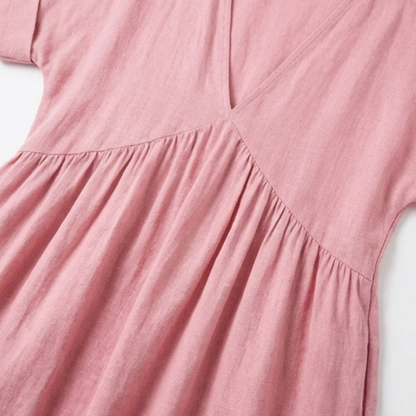 Effortless Summer V-Neck Maxi Dress — View 7 | Clova