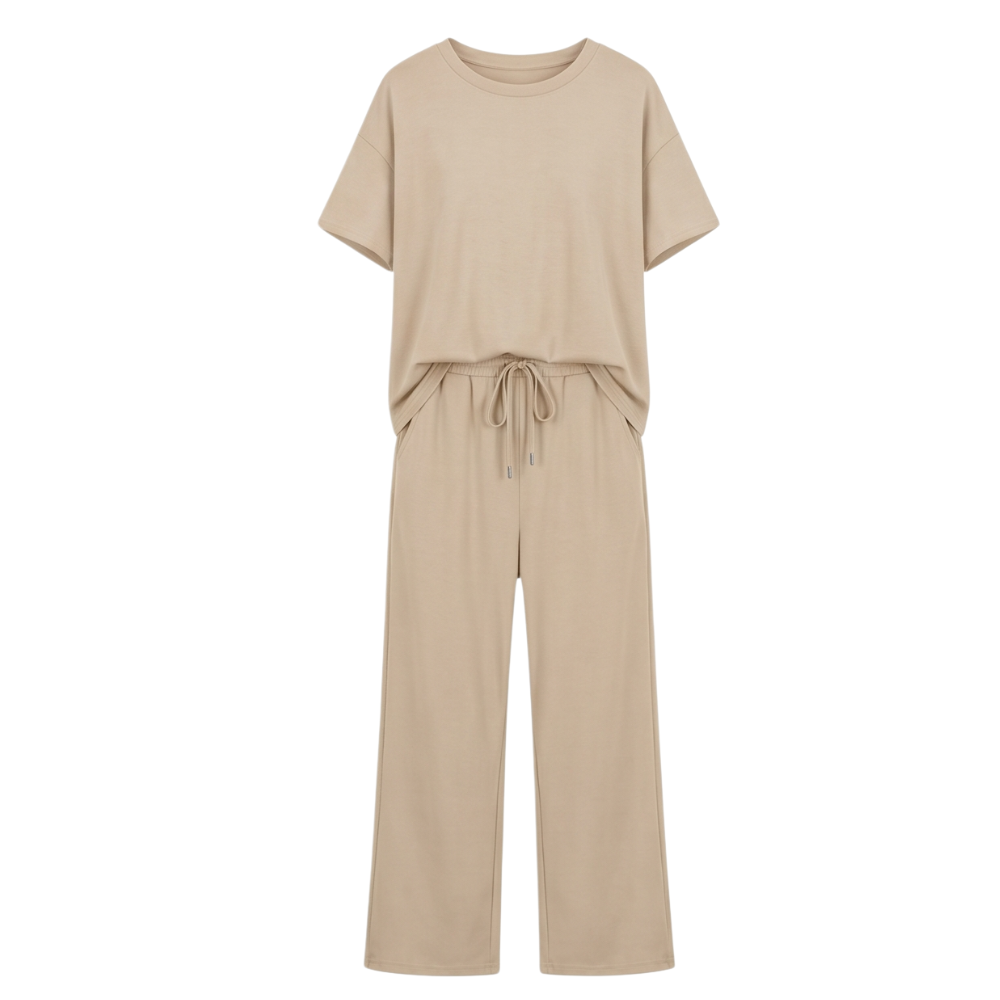 Soft Two-Piece Lounge Set — View 17 | Clova