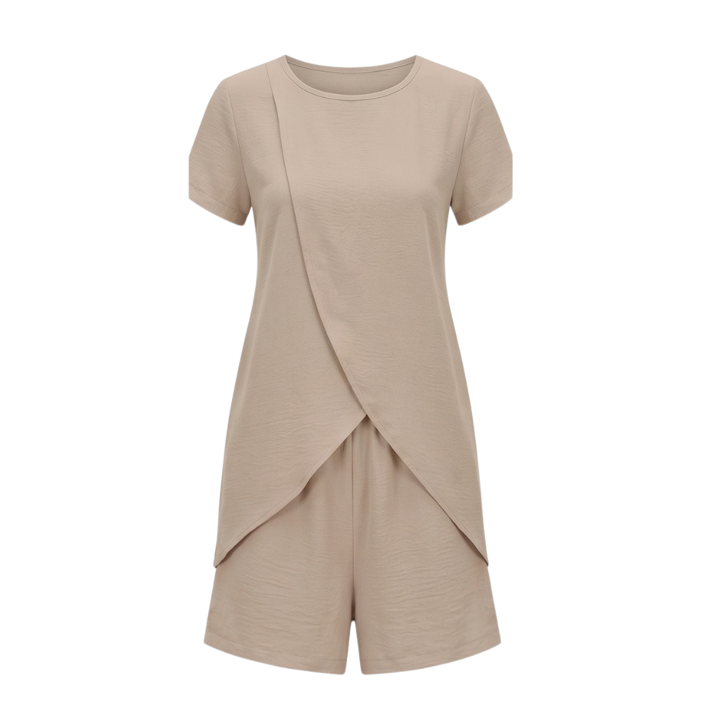 Tulip-Hem Two-Piece Summer Set — View 12 | Clova