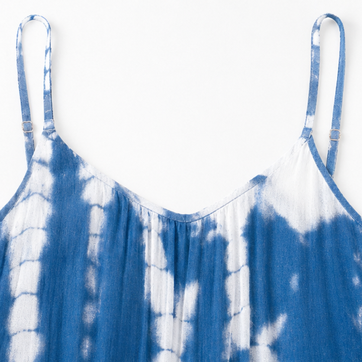 Wide-Leg Tie-Dye Jumpsuit — View 8 | Clova