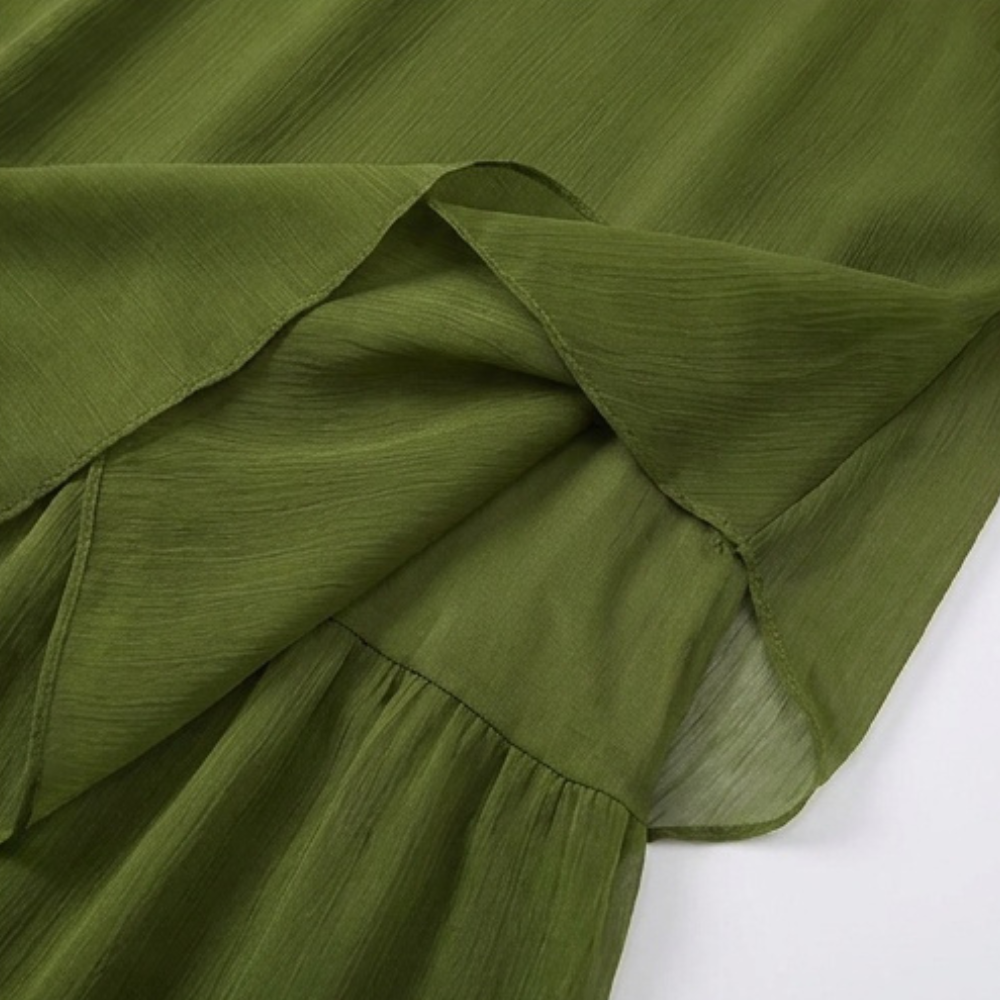 Elegant Tiered Dress for Events — View 10 | Clova