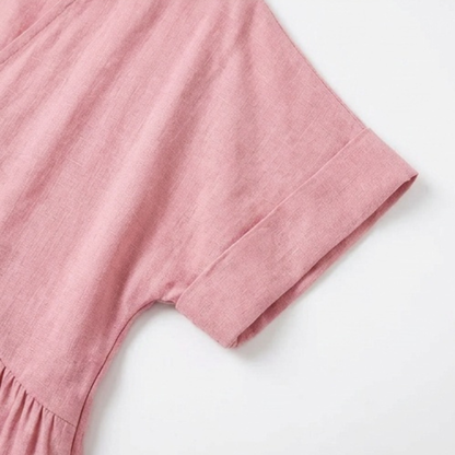 Effortless Summer V-Neck Maxi Dress — View 9 | Clova