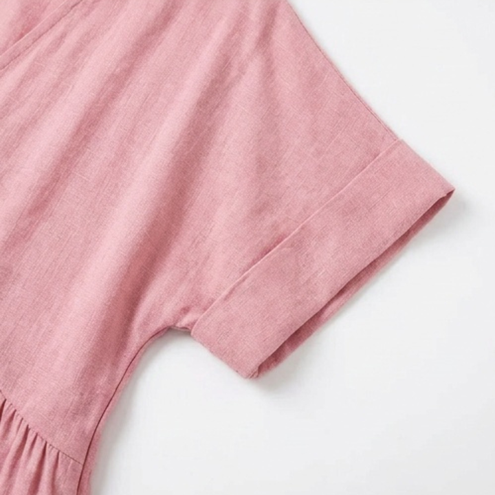 Effortless Summer V-Neck Maxi Dress — View 9 | Clova