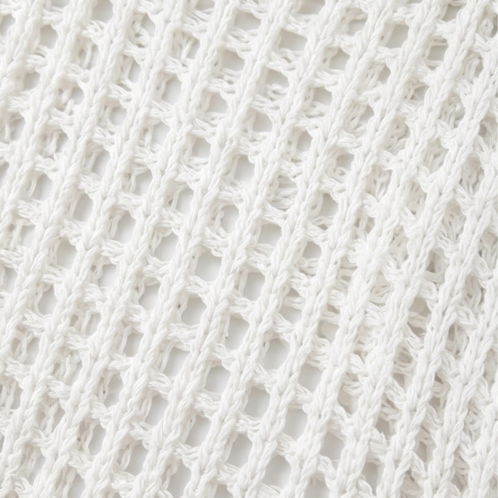 Breezy Open-Knit Summer Top — View 12 | Clova