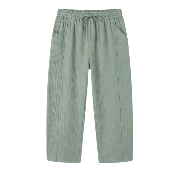 Crinkle Capri Pants for Easy Summer Wea — View 11 | Clova