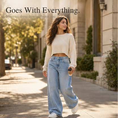 Vintage Relaxed-Fit Wide-Leg Jeans — View 10 | Clova