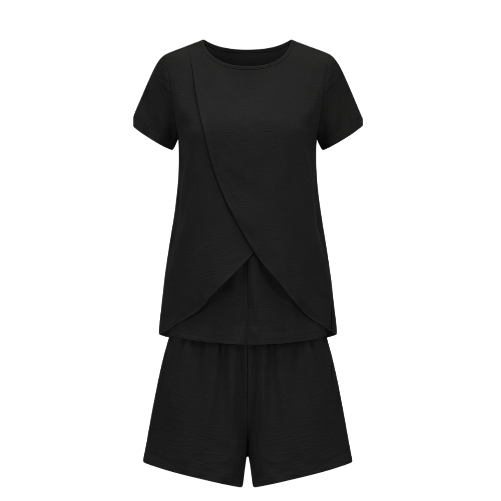 Tulip-Hem Two-Piece Summer Set — View 16 | Clova