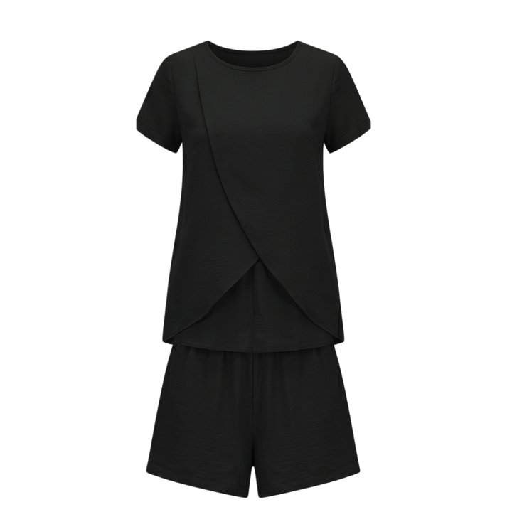 Tulip-Hem Two-Piece Summer Set — View 16 | Clova