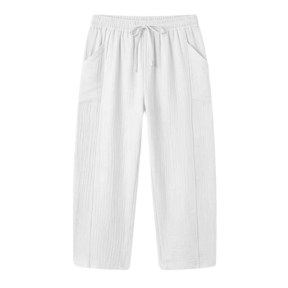 Crinkle Capri Pants for Easy Summer Wea — View 12 | Clova