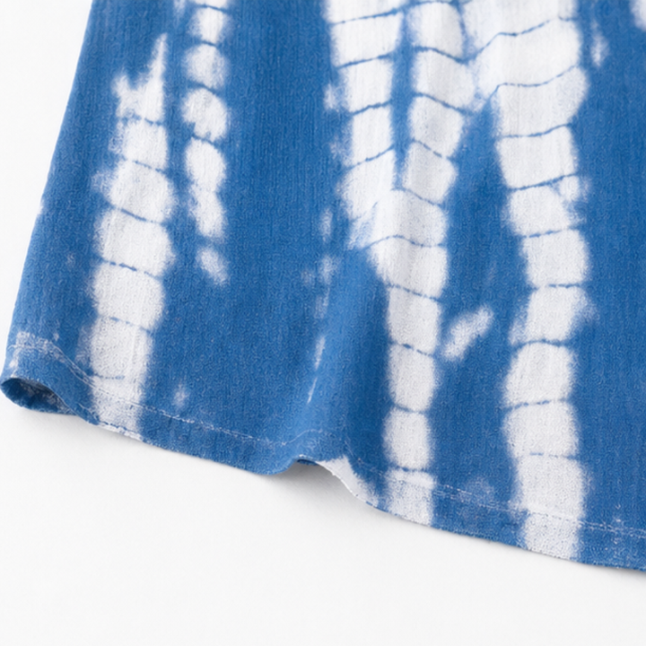 Wide-Leg Tie-Dye Jumpsuit — View 9 | Clova