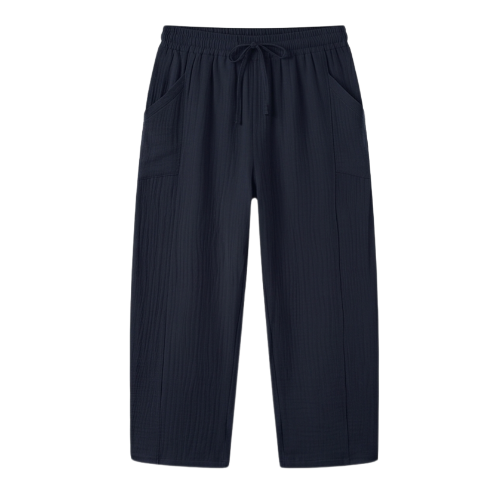 Crinkle Capri Pants for Easy Summer Wea — View 13 | Clova