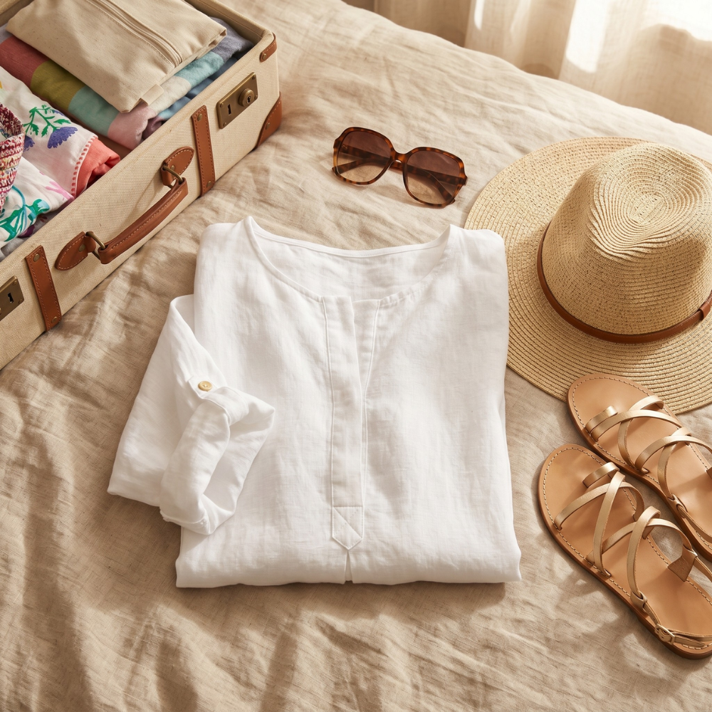 Flowy Linen-Style Maxi for Everyday Elegance — View 5 | Clova