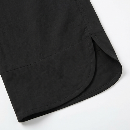 Soft Cropped Wide-Leg Pants with Pockets — View 9 | Clova