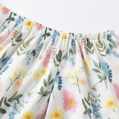 Off-Shoulder Floral Maxi Dress with Hidden Pockets — View 12 | Clova
