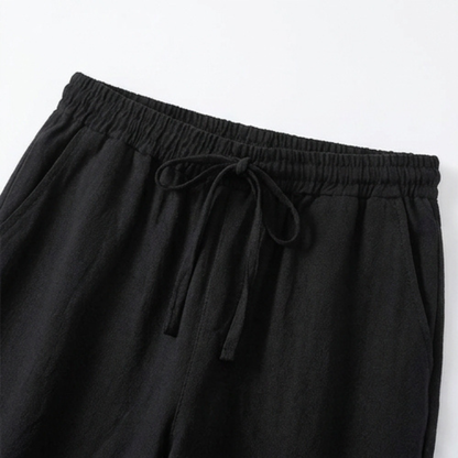 Breathable Drawstring Capris — View 7 | Clova