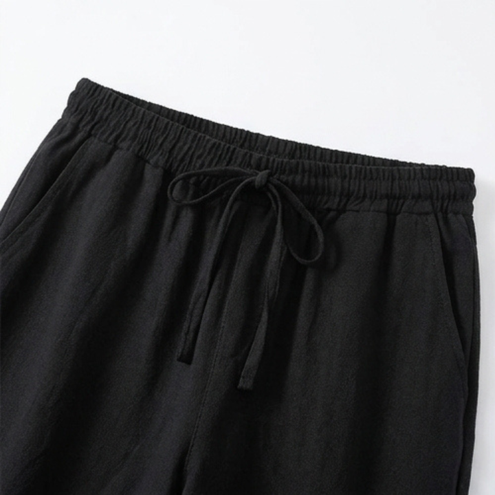 Breathable Drawstring Capris — View 7 | Clova